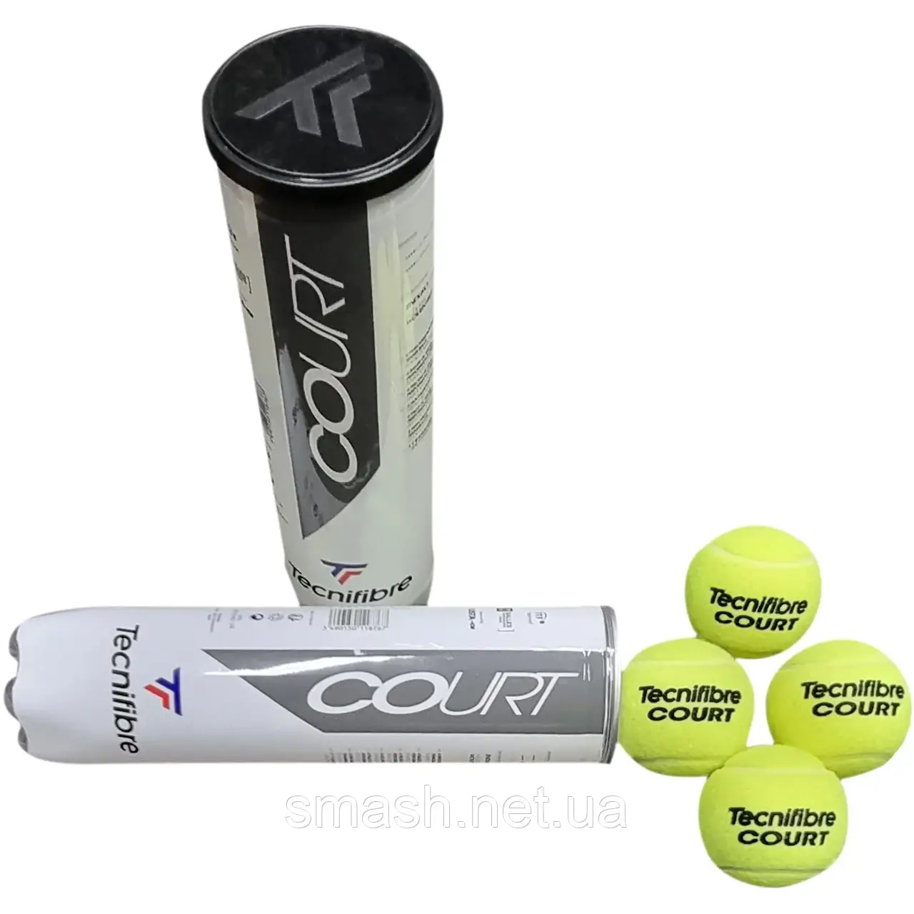 Тенісні м'ячі Tecnifibre Court X4 м'ячі