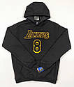 Худі-кенгуру чорна Лейкерс Браянт 8 і 24 Lakers Nike Bryant 8/24 Лос 04 Лейкерс, фото 2