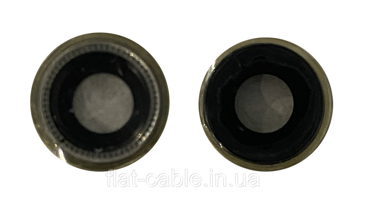 Скло камери для iPhone XR Золотий з рамкою