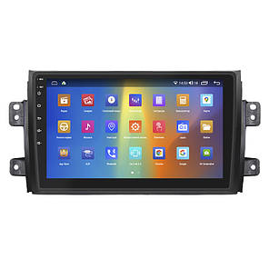 Штатна магнітола Lesko для Suzuki SX4 I (Classic) 2006-2009 IPS 9" 4/64Gb CarPlay 4G Wi-Fi GPS Prime, фото 3