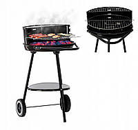 Гриль садовый GardenLine BBQ5351 переносной мангал на колесах для дачи сада W_1636