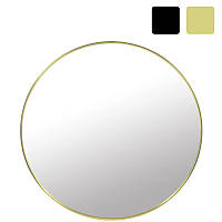 Зеркало Leobert LOFT 70 см классическое лофт круглое для ванной прихожей гардероба гостиной W_1636 Золотой