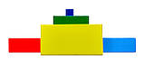 Методика Нікітіні Цеглинки кольорові дерев'яні 8 штук., фото 6