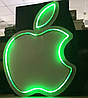Вивіска неонова Apple RGB Smart 617х780 мм з контролером пультом, фото 5