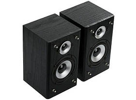 Колонки 2.0 Gemix TF-5 Black, 2 x 5 Вт, МДФ