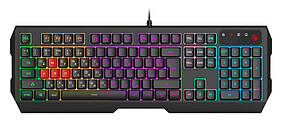 Клавіатура A4Tech Bloody B140N, Black, ігрова, неонове підсвічування
