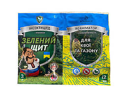 Рятувальник Зелений Щит для Хвої та газону (інсекто-фунгіцид) Агромаксі 3 мл