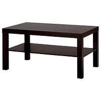 Журнальний столик IKEA LACK (ЛАКК) Чорно-коричневий 401.042.94