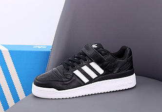 Чоловічі Кросівки Adidas Forum Black White 42-43-44-45