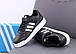 Чоловічі Кросівки Adidas Forum Black White 42-43-44-45, фото 2