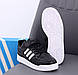 Чоловічі Кросівки Adidas Forum Black White 42-43-44-45, фото 7