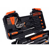 Набір інструментів для дому (CRV) 40 од. Kraft & Dele KD10836, фото 7