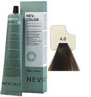 Краска для волос Nevitaly Floressence Color 4/0 без аммиака, 100 мл