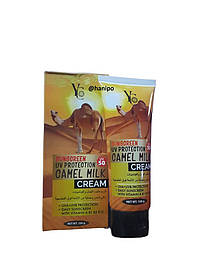 Сонцезахисний крем 50 SPF на основі верблюжого молока YC Sunscreen UV Protection Camel Milk Cream 100g
