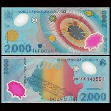 Румыния / Romania 2000 Lei 1999 Pick 111a UNC
