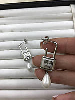 Сережки Вів'єн Вествуд, сріблясті