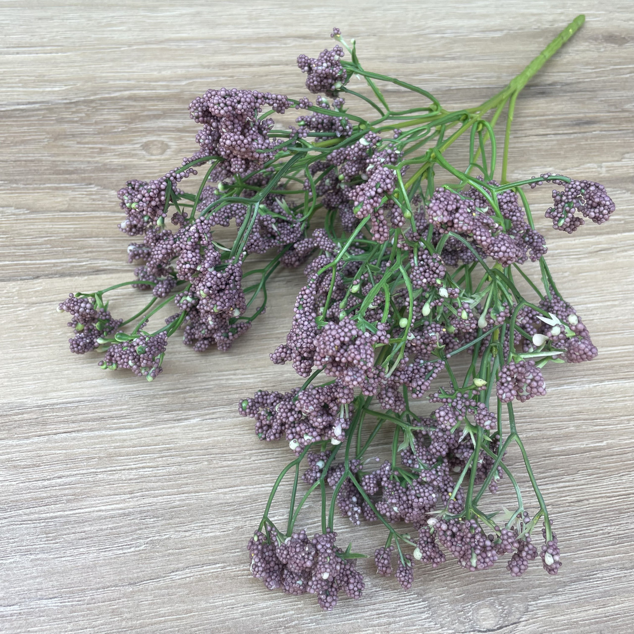 Букет пластиковий гіпсофіл пудровий. 35 см, фото 1