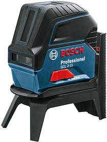Bosch Нівелір лазерний GCL 2-15 + RM1, точність ± 0.3 мм/м, до 15 м, 0.5 кг