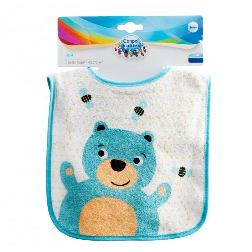 Нагрудник бавовняний Canpol Babies Forest Animals