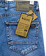 Шорти чоловічі джинсові класичні блакитного кольору Baron, фото 6