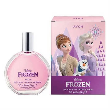 Дитяча туалетна  вода  Avon Frozen Ейвон Фрозен (Фроузен)Крижане Серце для дівчаток 50мл