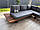 Комплект меблів для тераси, кутовий лаунж диван та столик. Модель Timber., фото 2