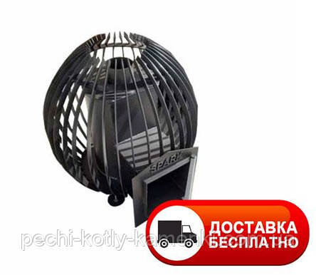 Піч для лазні Spark G.k.01 до 18 м³ зі склом 210х220 мм (4-8 мм), фото 1