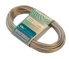Трос металополімерний латунований 3 мм (20 м).