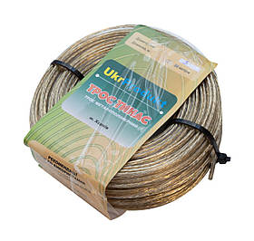 Трос металополімерний латунований 3 мм (50 м)