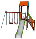 Ігровий комплекс "Кузя" ("Лунтік") SiverSport KID804.1, фото 3