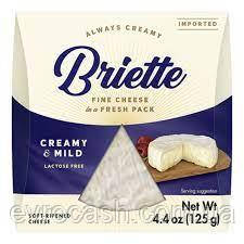 Сир м'який вершковий Briette  Cremy&mild 125 гр, фото 1