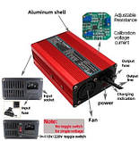 Зарядний пристрій 36V (42V) 4 А для li-ion LI-PO акумуляторів, фото 4