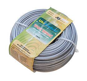 Трос металополімерний оцинкований 3,5 мм (50 м)