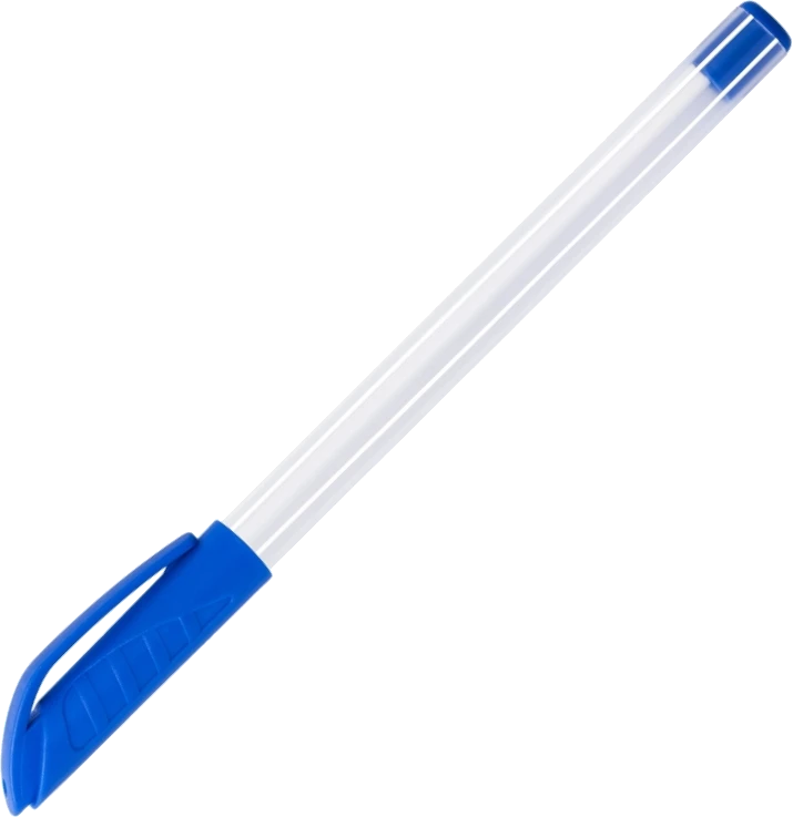 Ручка масляна (0.7мм, синя) EconoMix Fly E10244