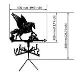 Флюгер Пегас, флюгер на дах, фото 2