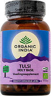 Комплекс витаминов для нервной системы от стресса Organic India, Детоксиканты Tulsi 90 Capsules Bottle