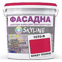 Краска Акрил-латексная Фасадная Skyline 1070R (C) Букет роз 5л