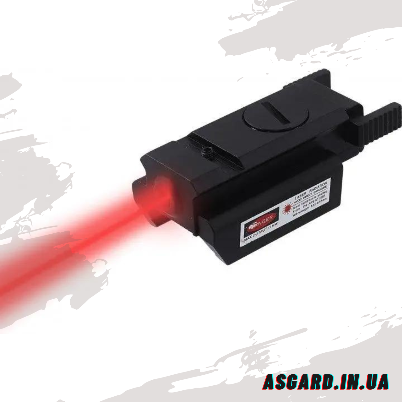 Лазерний цілевказівник Bassell JG10 Червоний промінь ASG