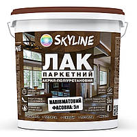 Лак для Пола Skyline Паркетный Акрил-полиуретановый Полуматовый 5 л