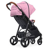 Коляска дитяча ME 1024 X4 Pink Lines з дощовиком і чохлом на ніжки до 15кг, фото 6