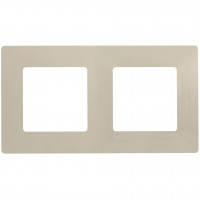 Рамка на 2 пости, слонова кістка — Legrand Etika