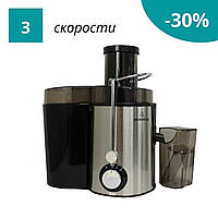 Соковижималка електрична Crownberg CB 3401 чорна 1000 Вт (av-CB-3401) PER