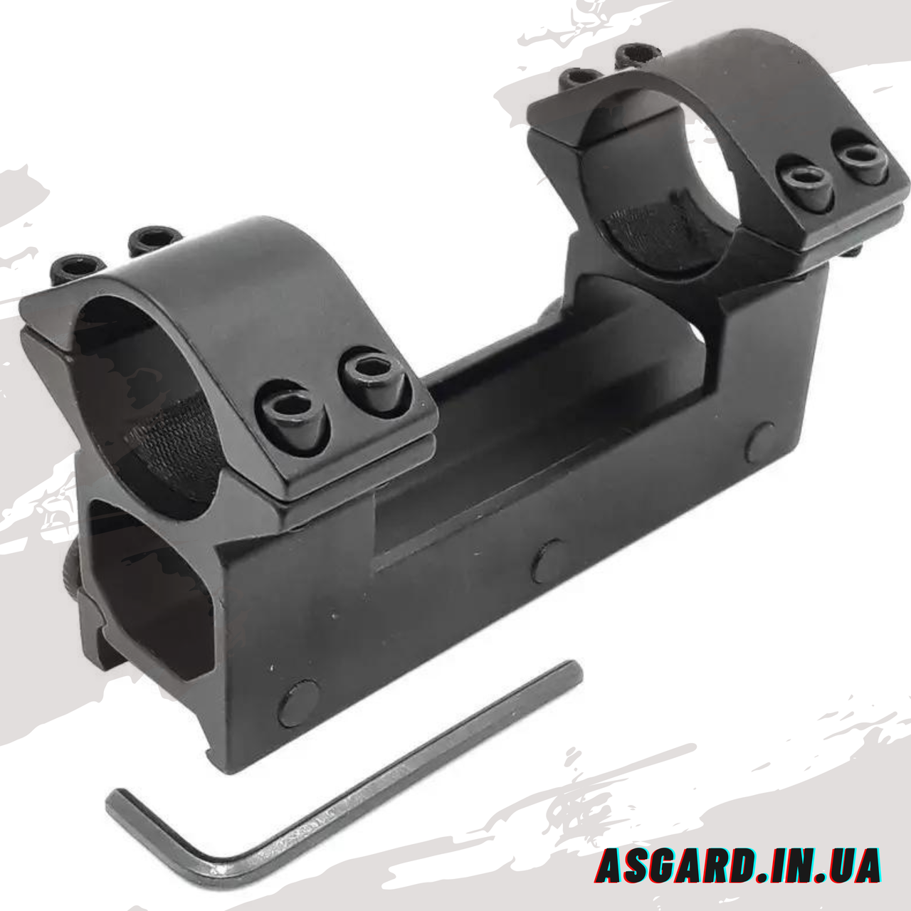 Моноблок Bushnell Ø25,4мм, Н=24мм, L=100мм, Weaver (W-0013) ASG