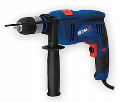 Дриль ударна Dedra DED7960 500Вт, швидкозажимний патрон 13мм