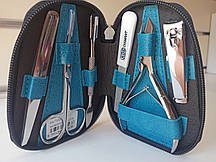 Манікюрний набір KDS Чехія #04-7103 Zip у футлярі 6 предметів