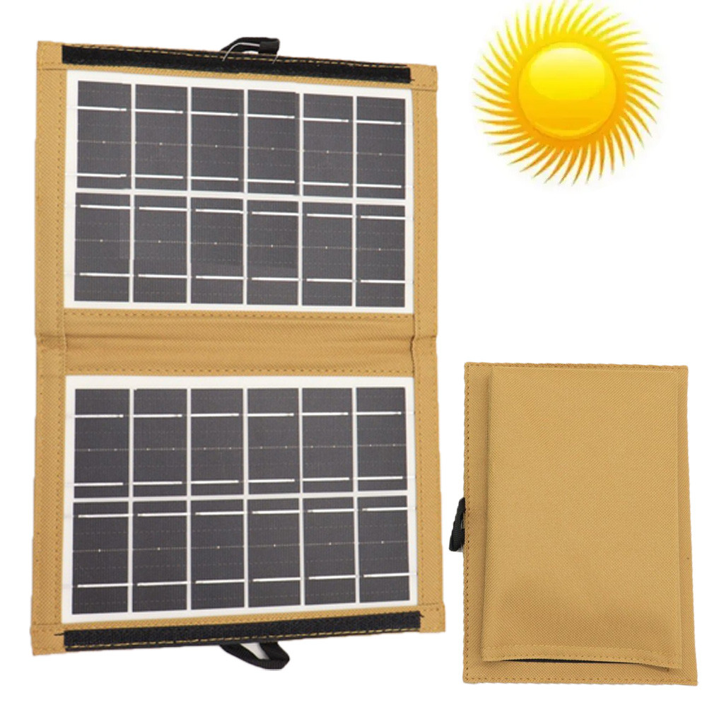 Зарядний пристрій із сонячною панелью (7,2 Вт) CCLAMP CL-670 / Складана сонячна зарядна панель, фото 1