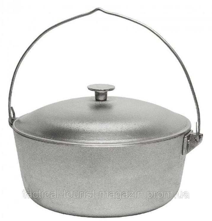КАЗАН АЛЮМИНИЕВЫЙ С ДУЖКОЙ И КРЫШКОЙ 6 Л — Купить Недорого на Bigl.ua ...