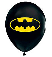 Воздушные шарики "Бэтмен" (5 шт.), Турция, Ø 30 см