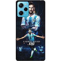 Силіконовий бампер чохол для Xiaomi Poco X5 Pro 5G з малюнком Messi 69 Мессі