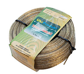 Трос металополімерний латунований 2,5 мм (100 м)